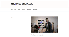 Desktop Screenshot of michaelbromage.com